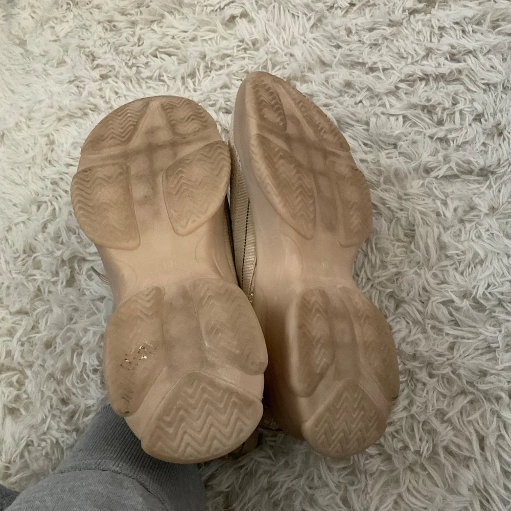 Madden Girl Shimmerr Sneakers‎ - Tan - Size 10